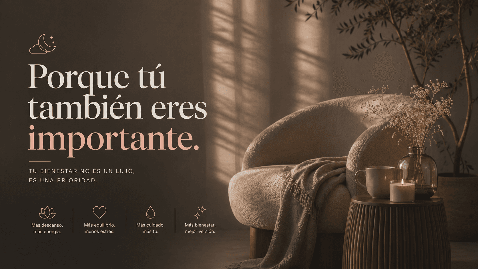 Porque tú también eres importante